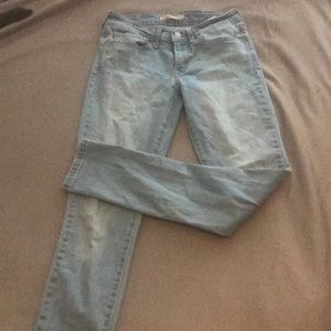 these are a pair of levi jeans